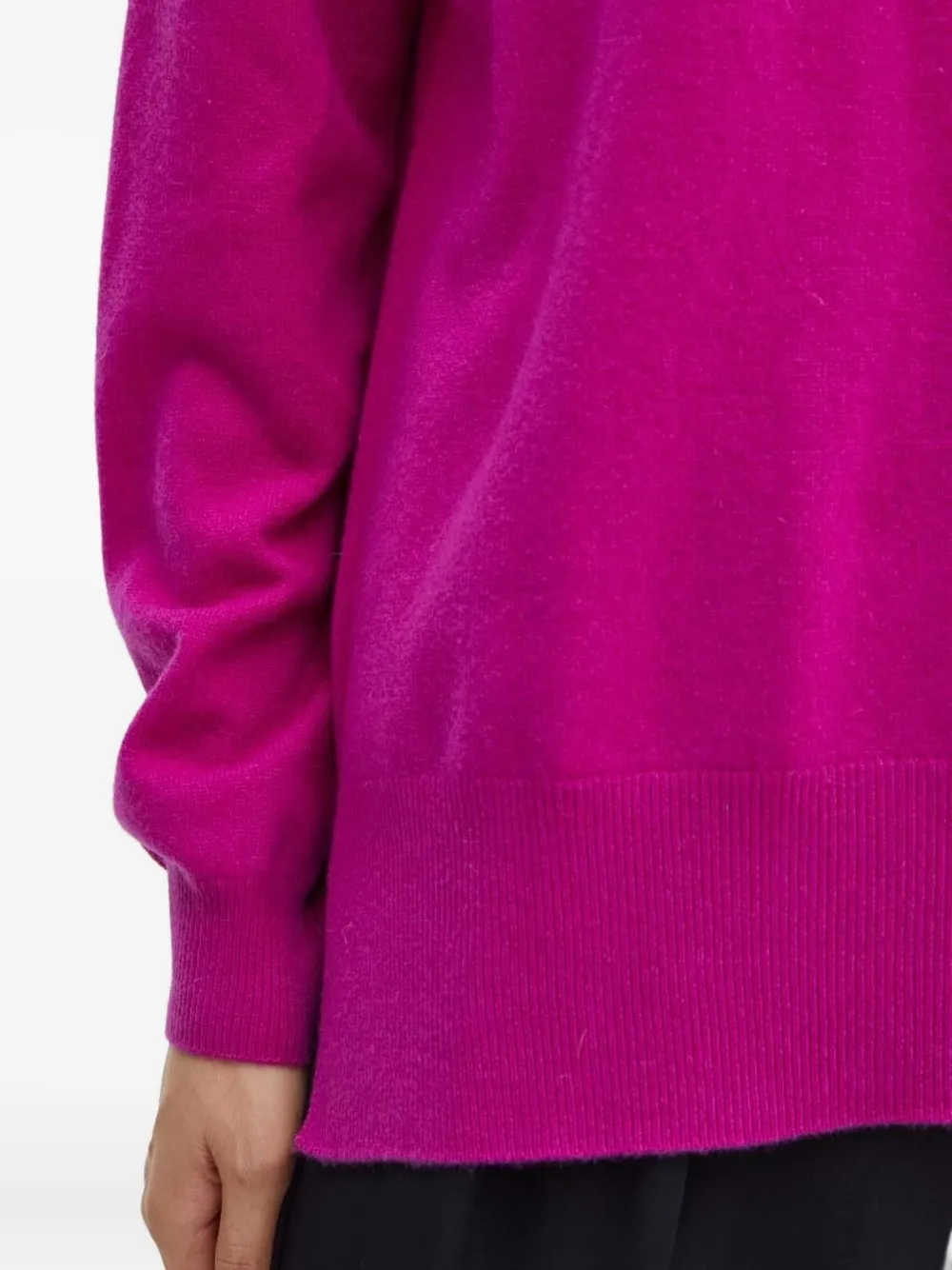Liviana Conti Trui met ronde hals Roze