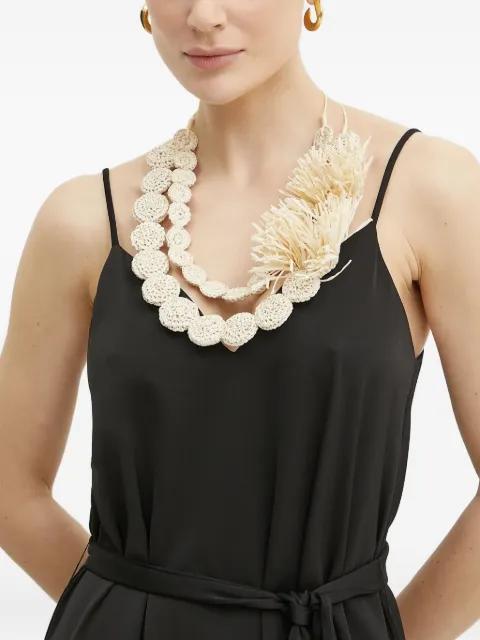 Liviana Conti double-turn fringe necklace