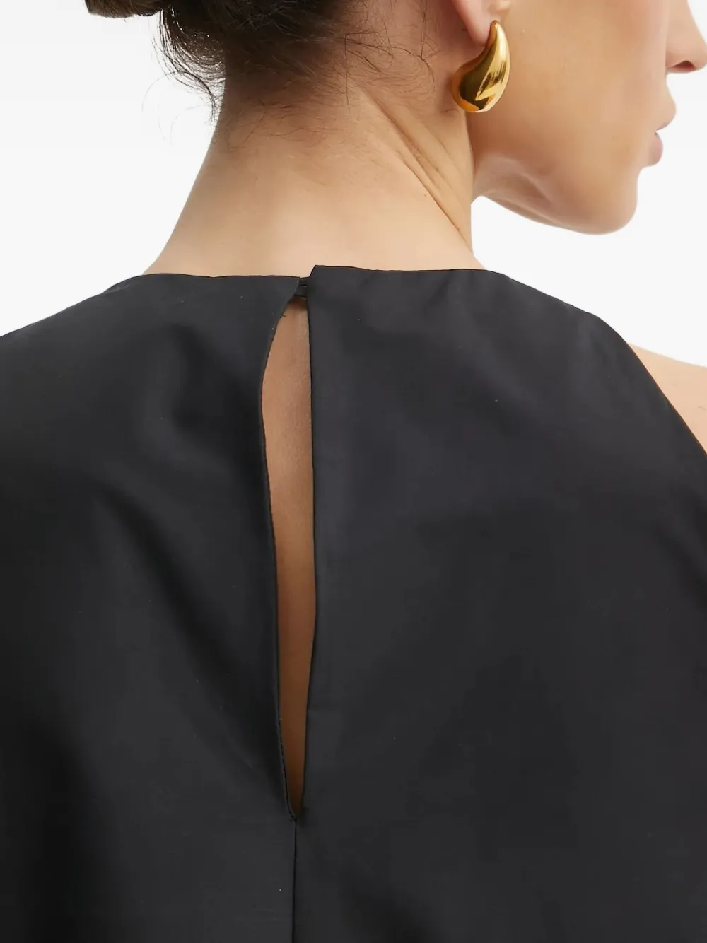 Liviana Conti Jurk met zigzag-patroon Zwart