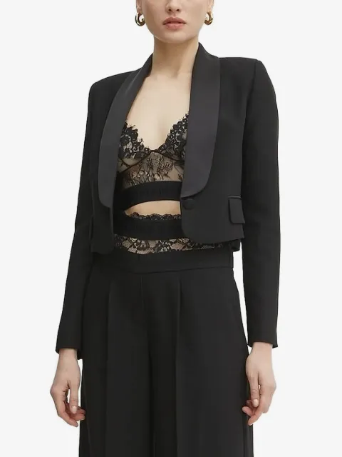ERMANNO FIRENZE  satin-lapel jacket