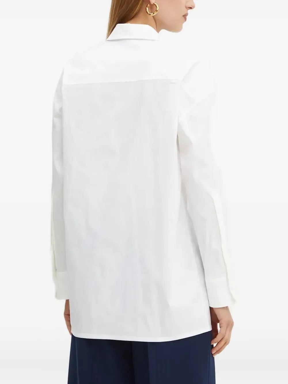 Liviana Conti Blousetop met ceintuur - Wit