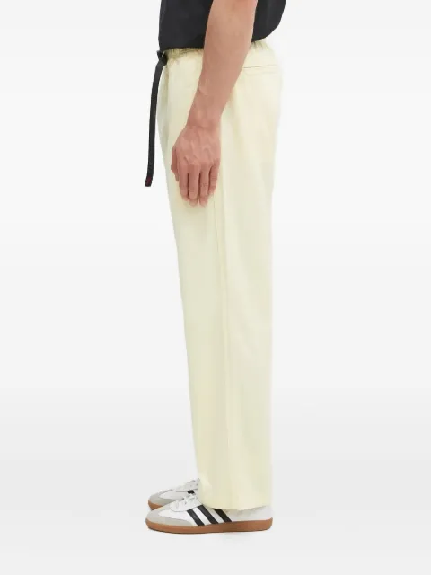 Gramicci elasticated-waist belted trousers