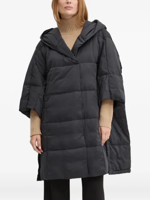 Liviana Conti hooded quilted jacket