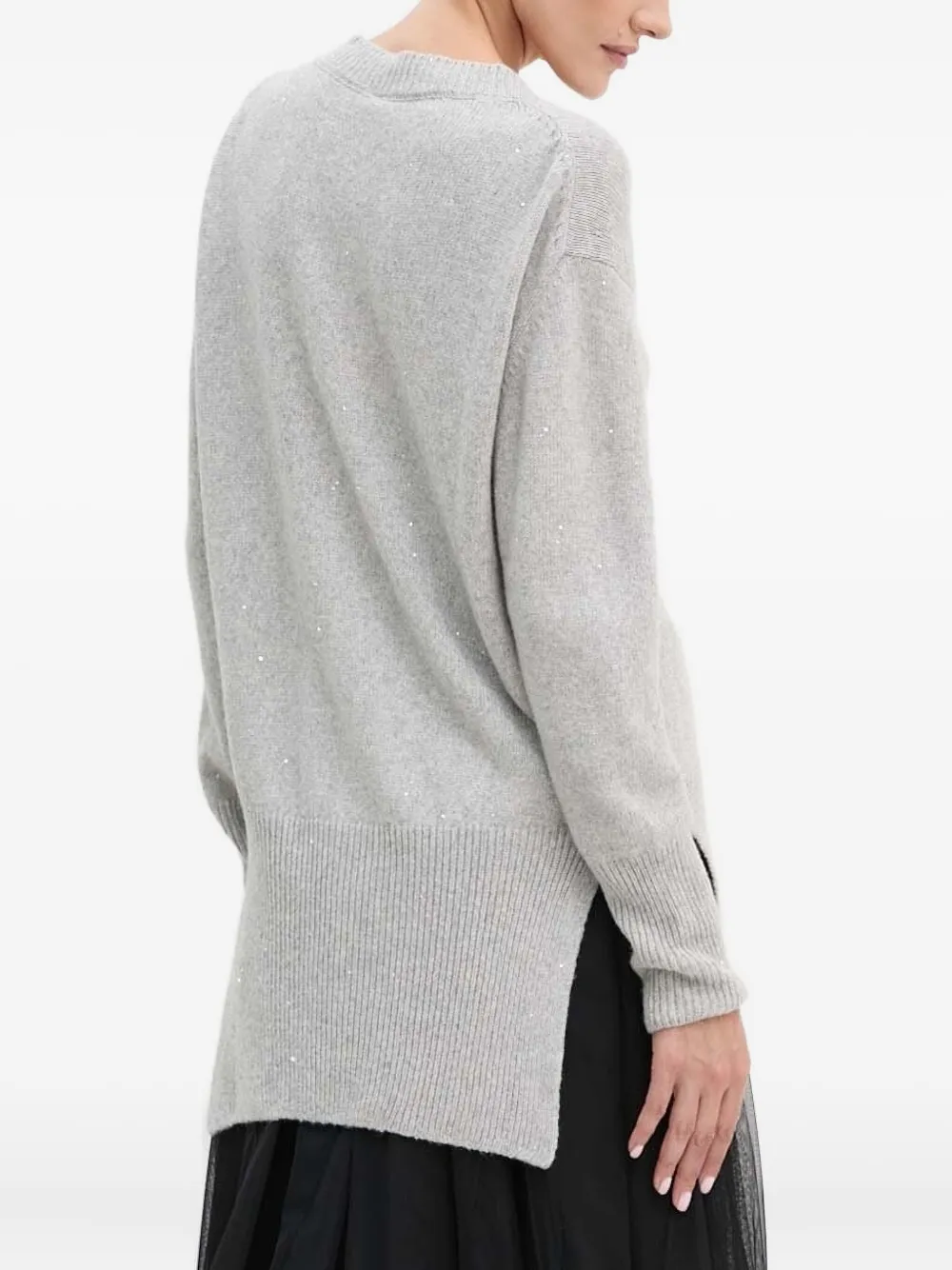 Liviana Conti embellished V-neck sweater | Knitted Sweaters | Image 2
