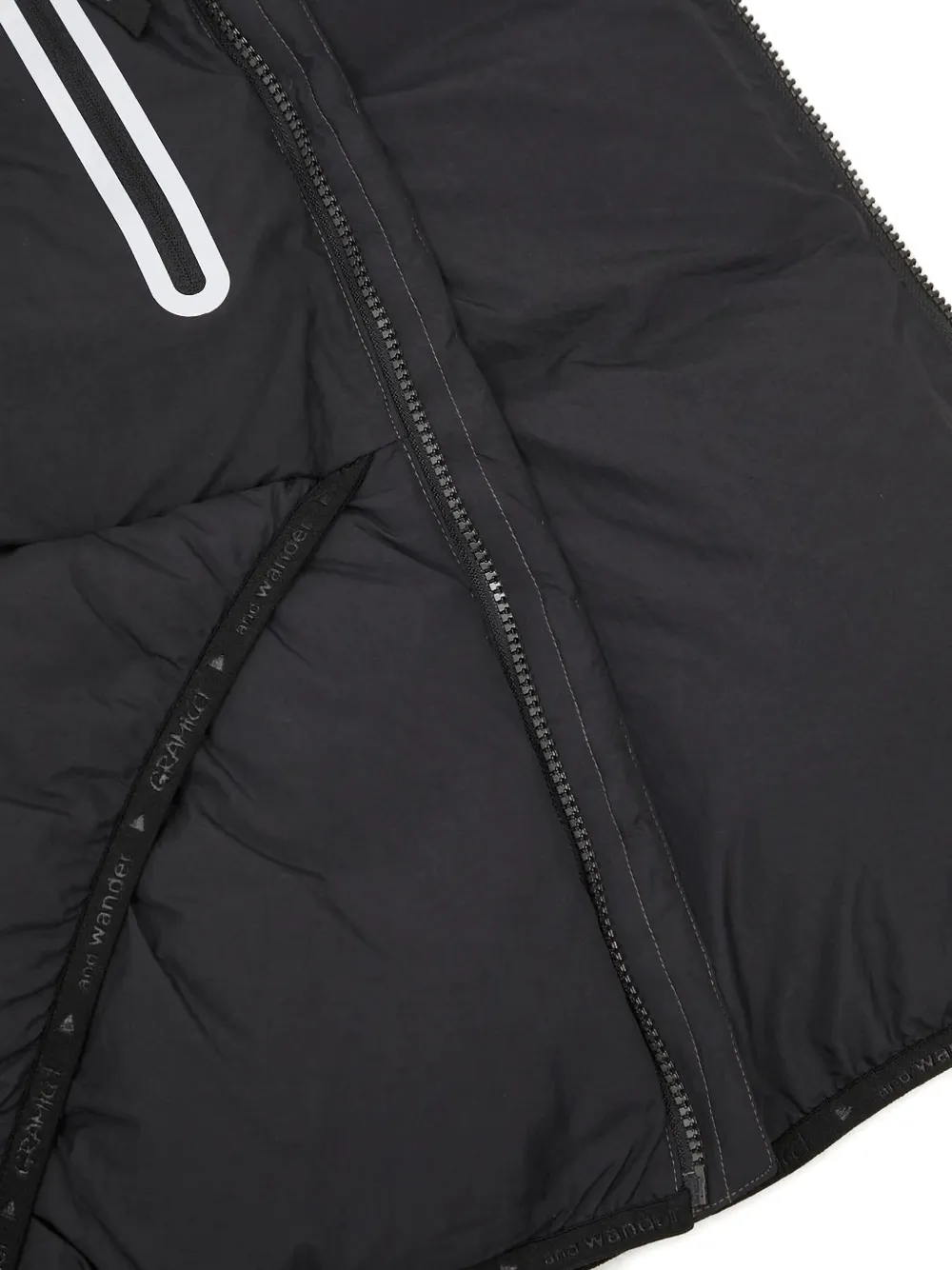 Gramicci Quilted Gilet In Black