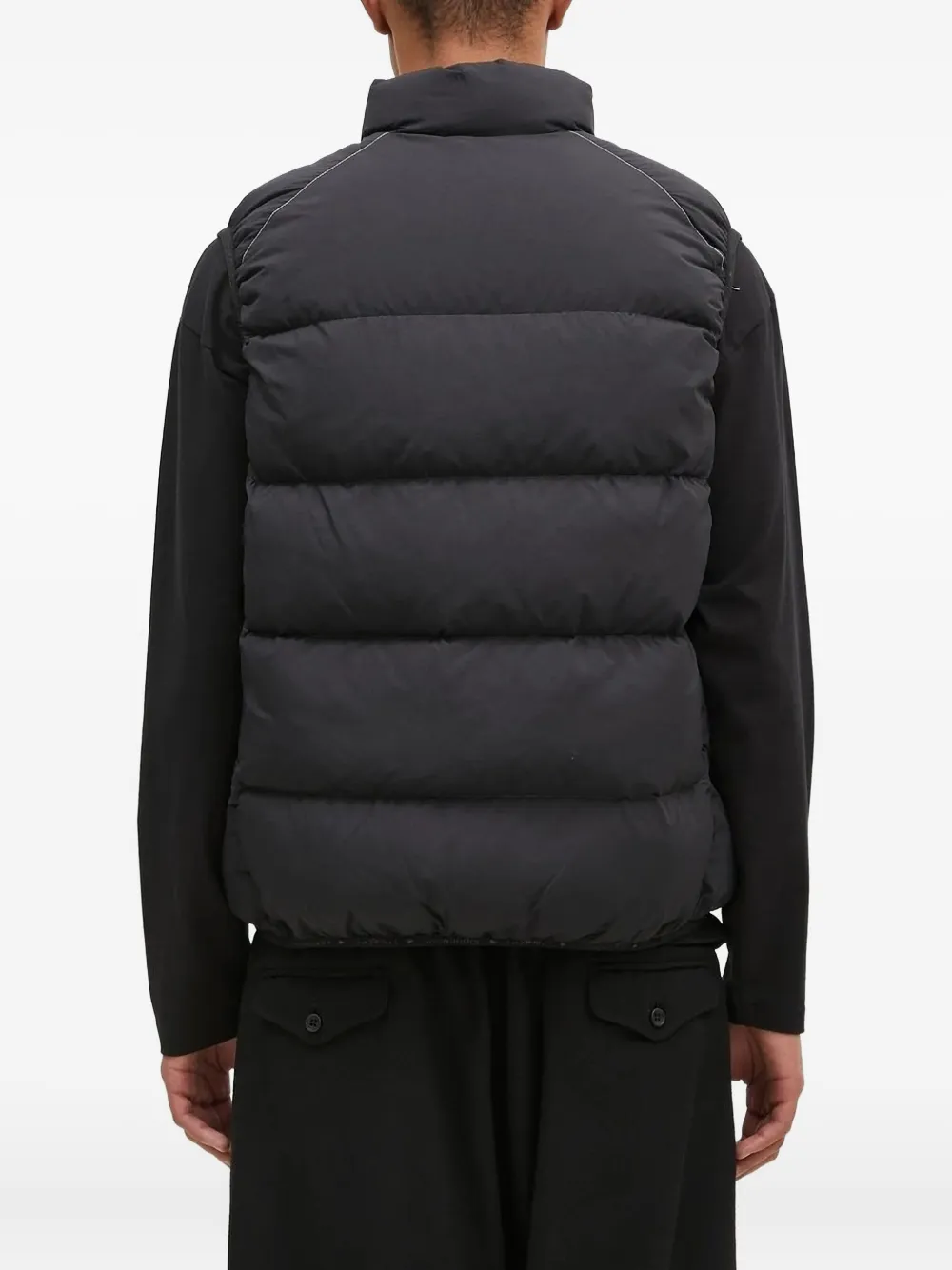 Gramicci Quilted Gilet In Black