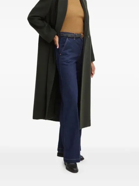 Liviana Conti double-breasted lapel coat