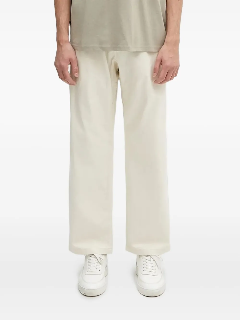 Gramicci belted elasticated-waist trousers | toni neutri | Image 1