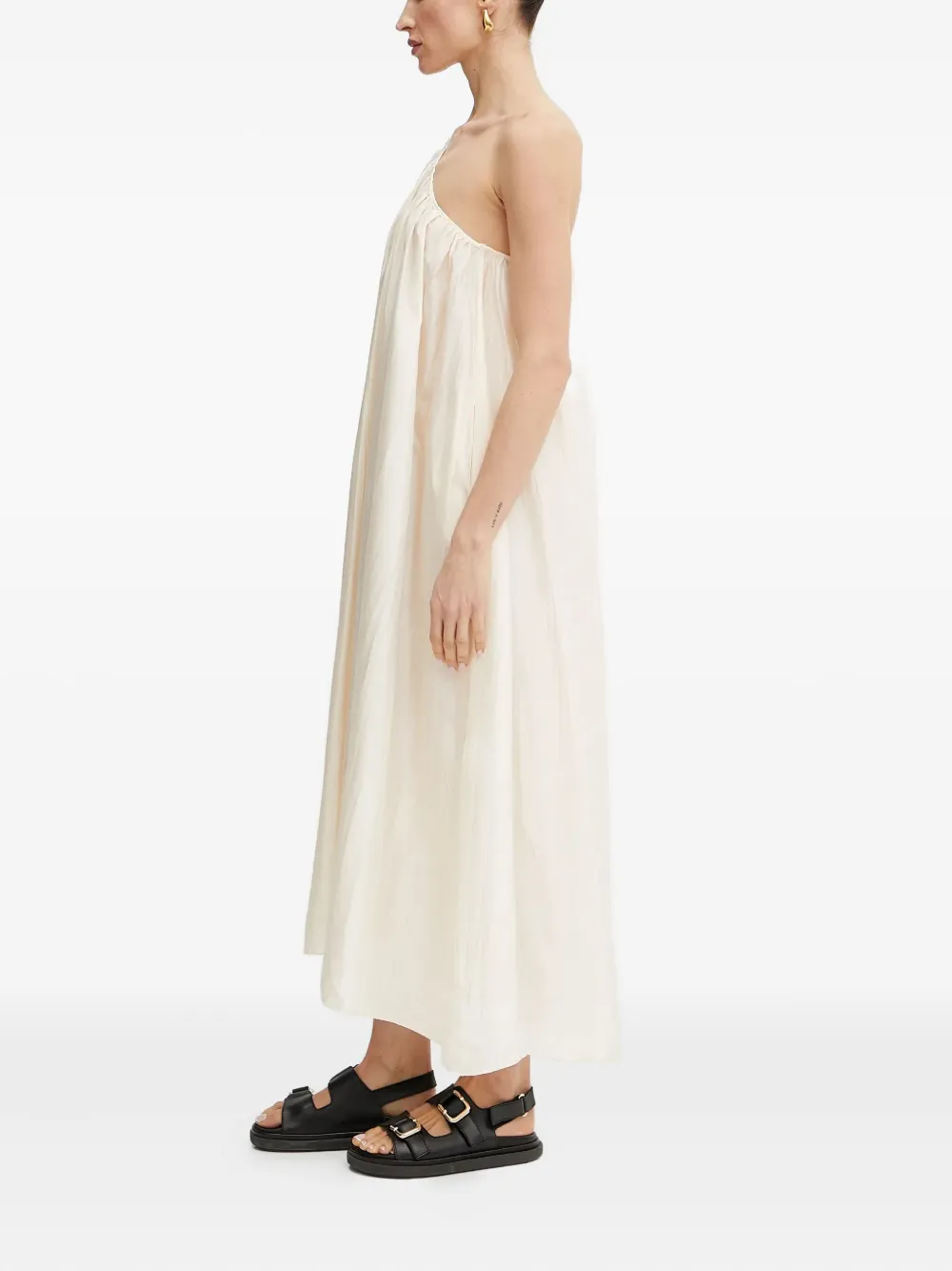 Liviana Conti Asymmetrische jurk - Wit