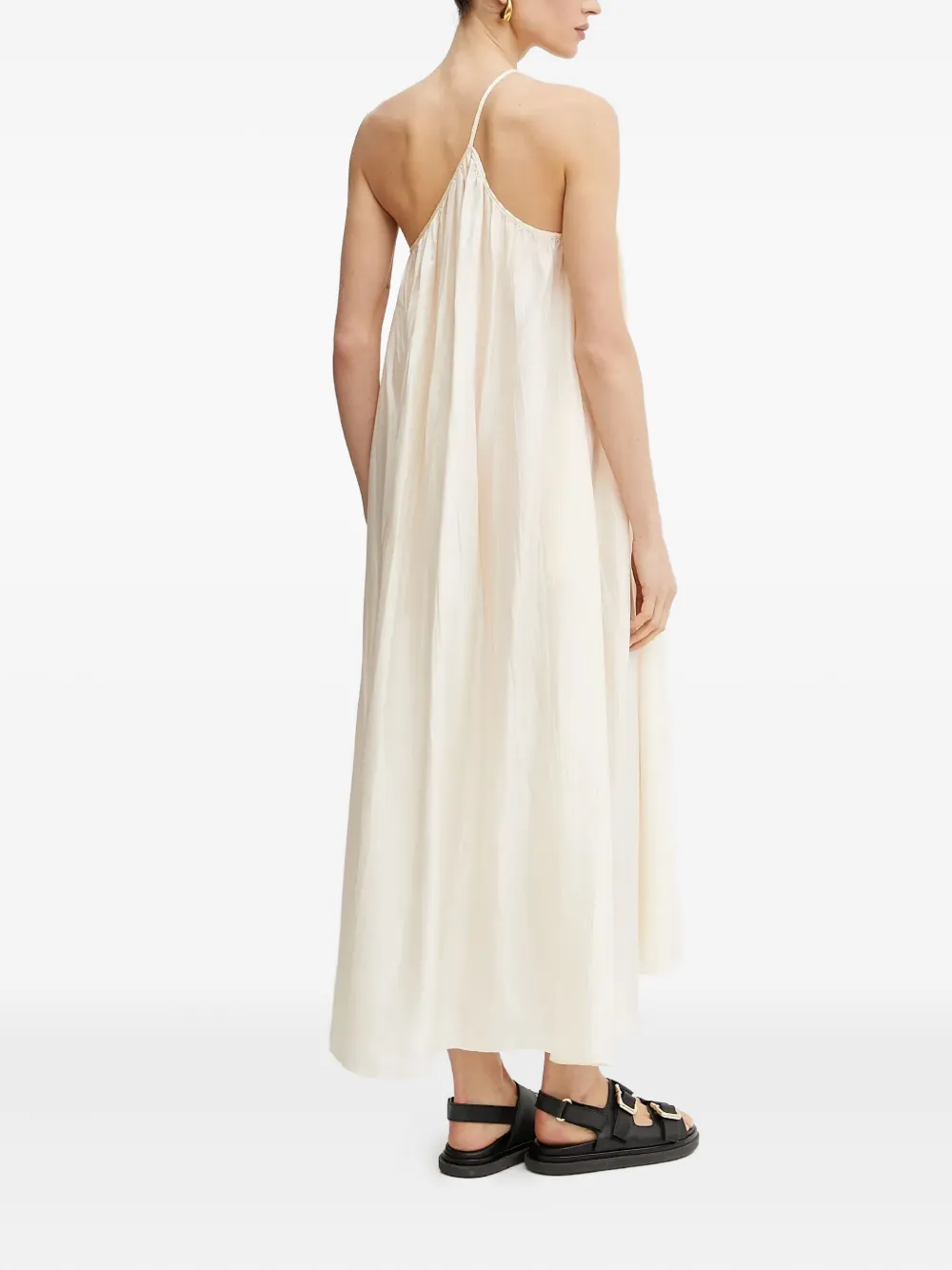 Liviana Conti Asymmetrische jurk Wit