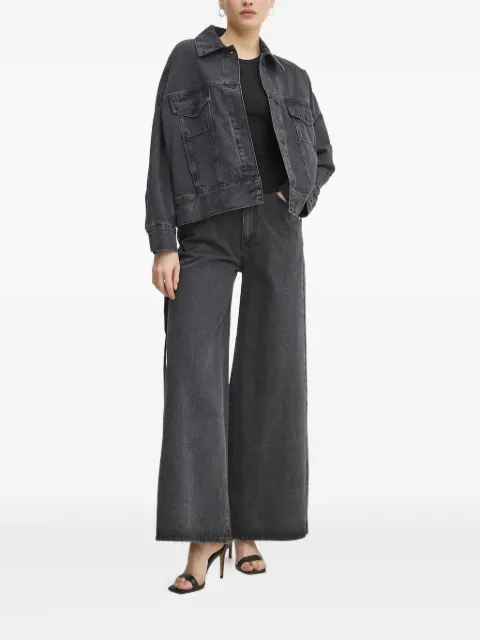 Liviana Conti cotton wide-leg jeans