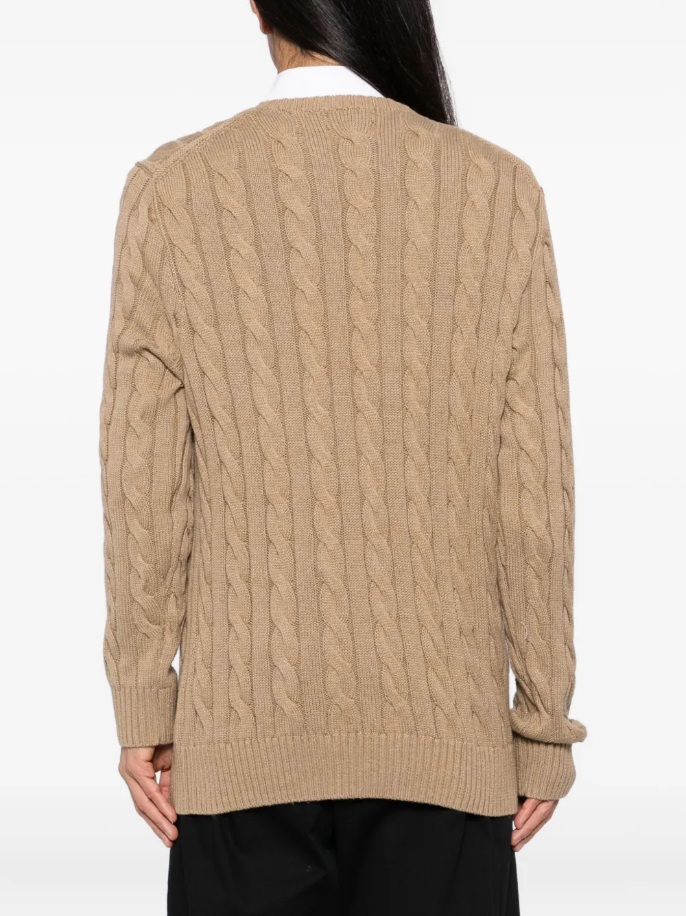Polo Ralph Lauren Kabelgebreide trui Bruin
