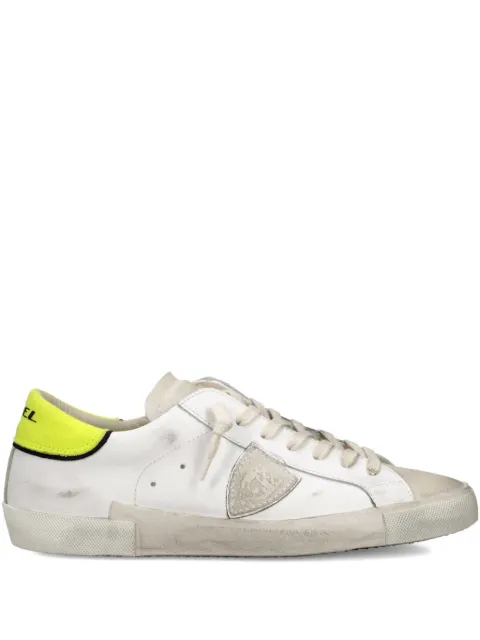 Philippe Model Paris Prsx leather patchwork low-top sneakers