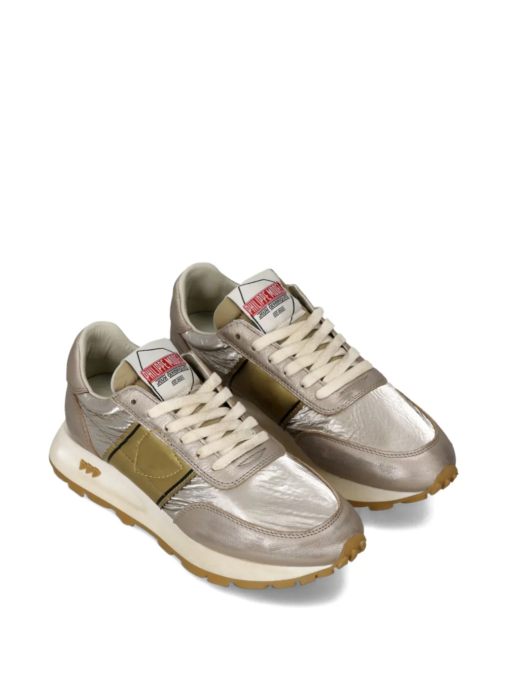 Philippe Model Paris metallic panel sneakers | Low-Tops | Image 2