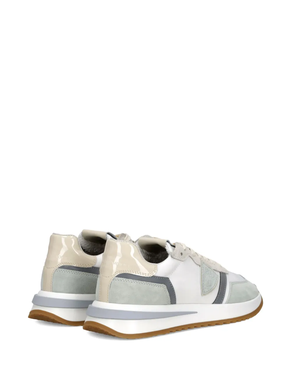Philippe Model Paris Tropez 2.1 suede-panelled sneakers Grey