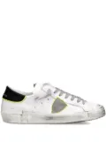 Philippe Model Paris distressed low-top sneakers - White