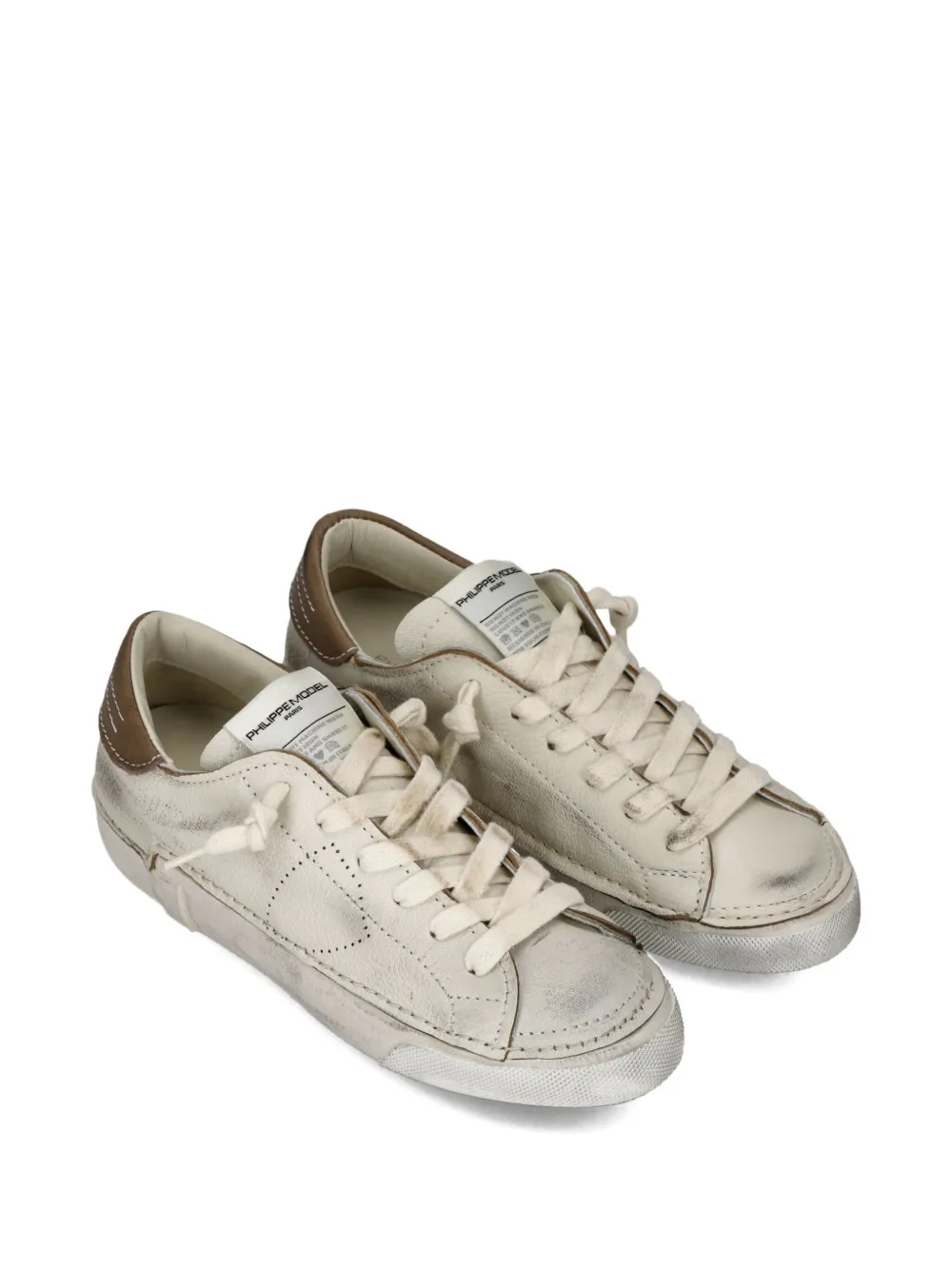 Philippe Model Paris Leren sneakers Wit