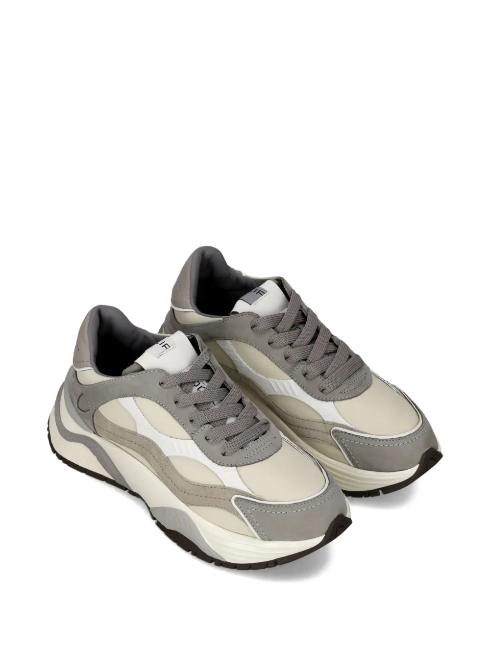 Philippe Model Paris layered-panel sneakers Grey