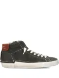 Philippe Model Paris Prsx high-top suede sneakers - Green