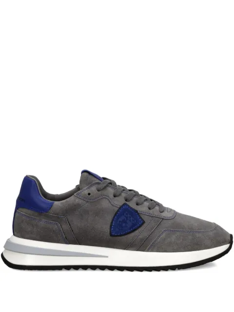 Philippe Model Paris suede-panelled sneakers