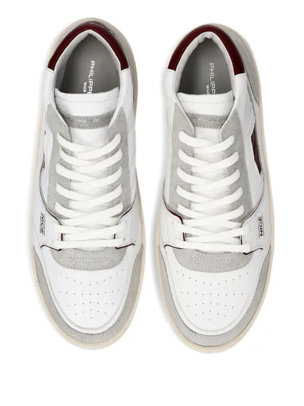 Philippe Model Paris ハイカット スニーカー | ホワイト | FARFETCH JP