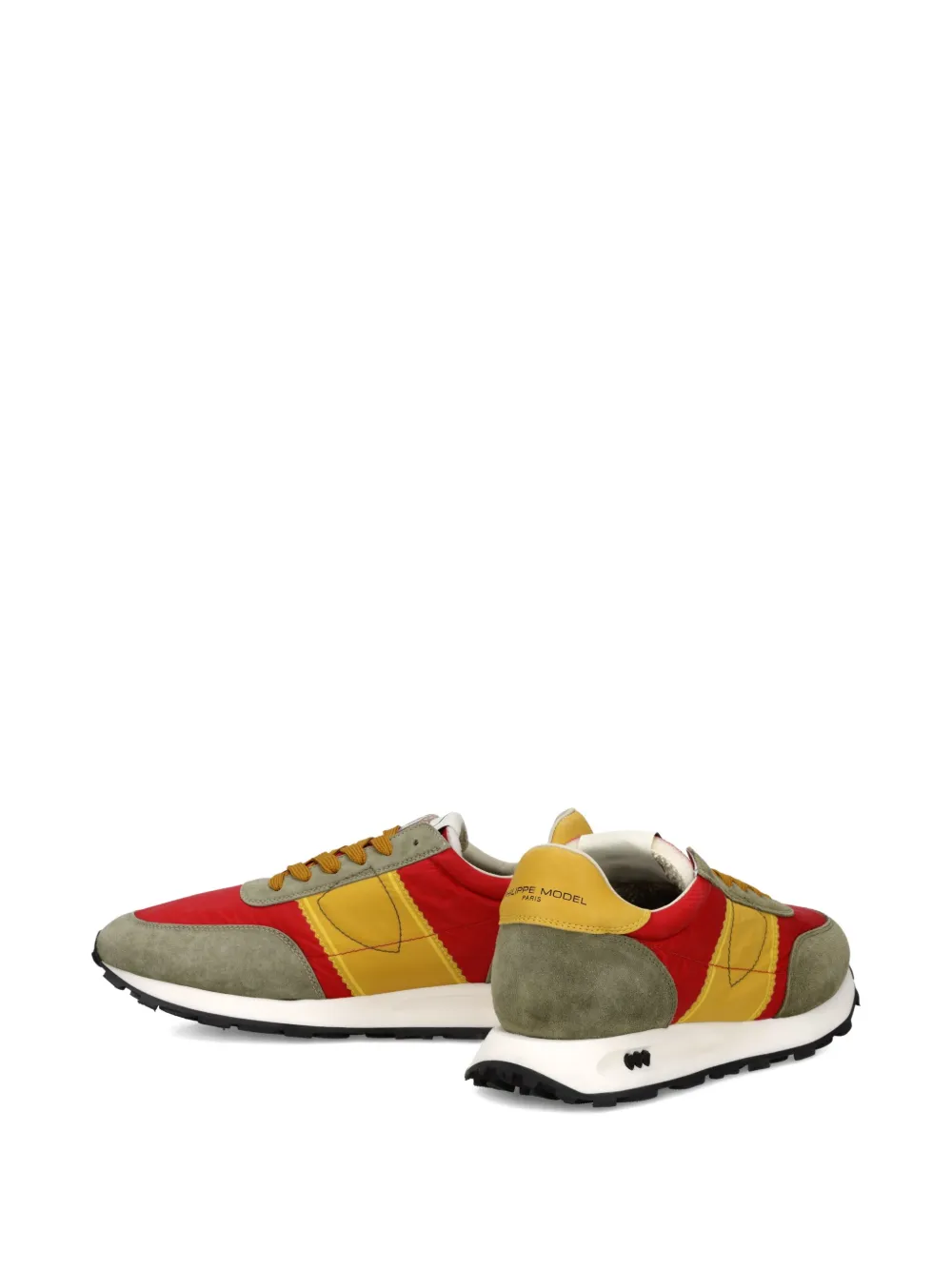 Philippe Model Paris Tour colour-blocked sneakers Red