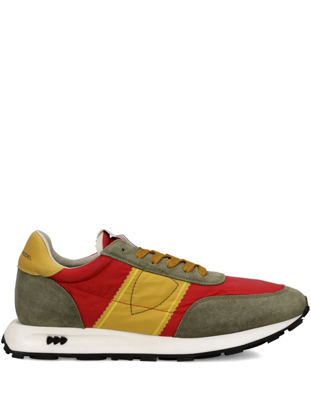 Philippe Model Paris Tour colour-blocked sneakers Red