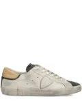 Philippe Model Paris leather low-top sneakers - Neutrals