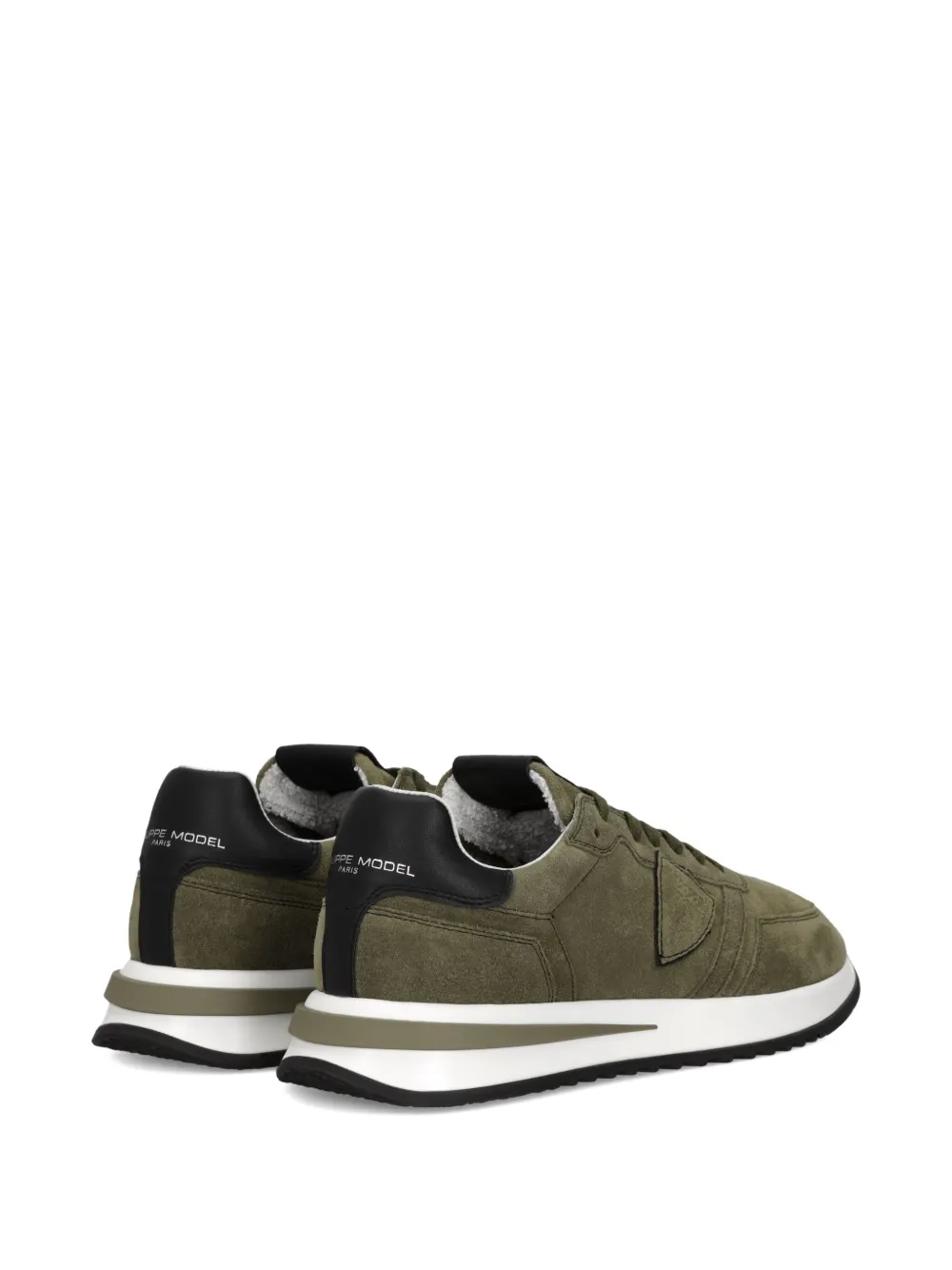 Philippe Model Paris panelled running sneakers Green
