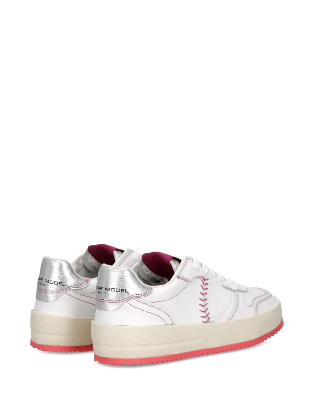 Philippe Model Paris leather low-top sneakers White