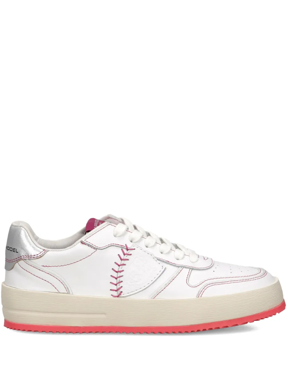 Philippe Model Paris leather low-top sneakers White