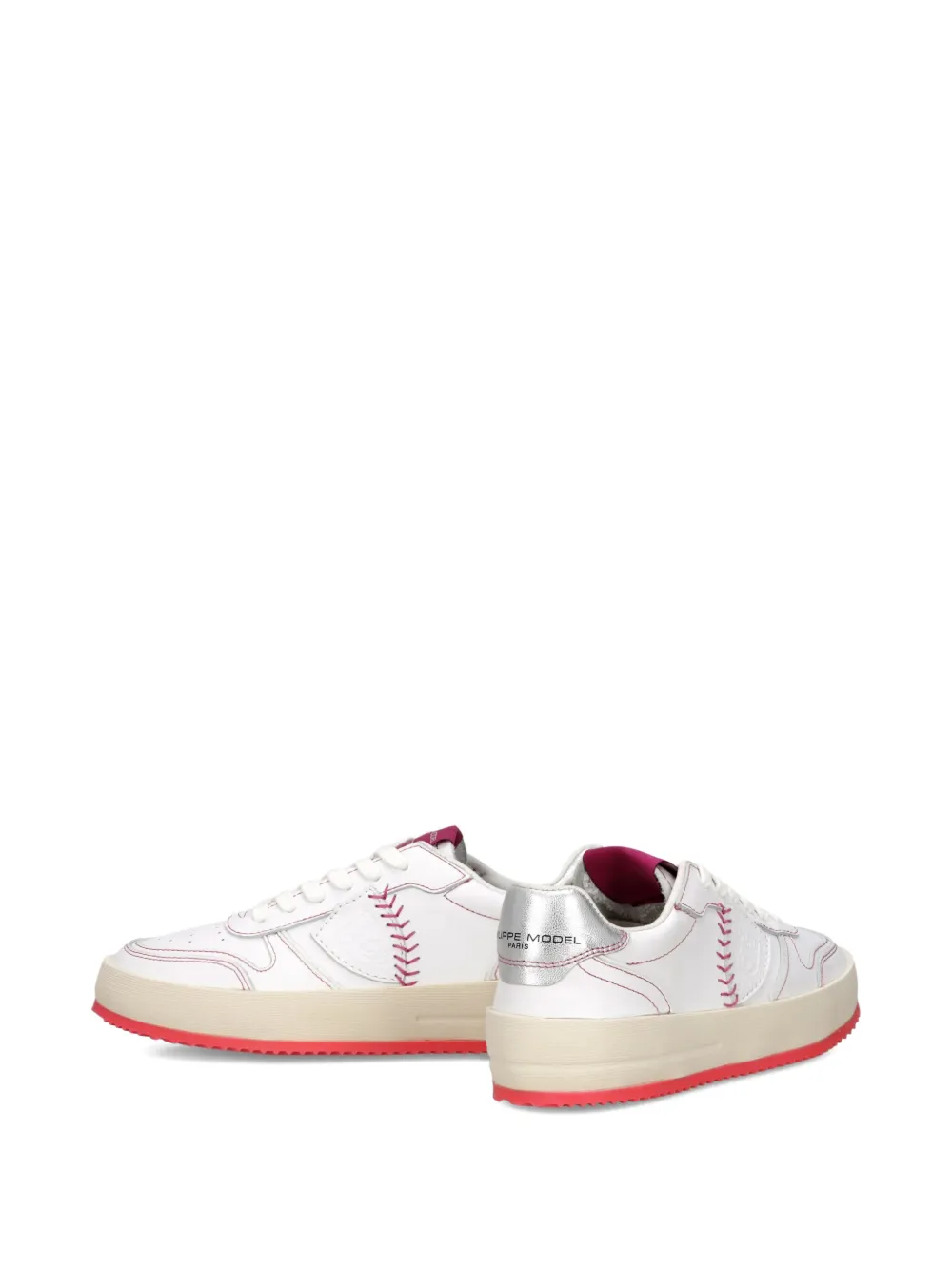 Philippe Model Paris leather low-top sneakers White
