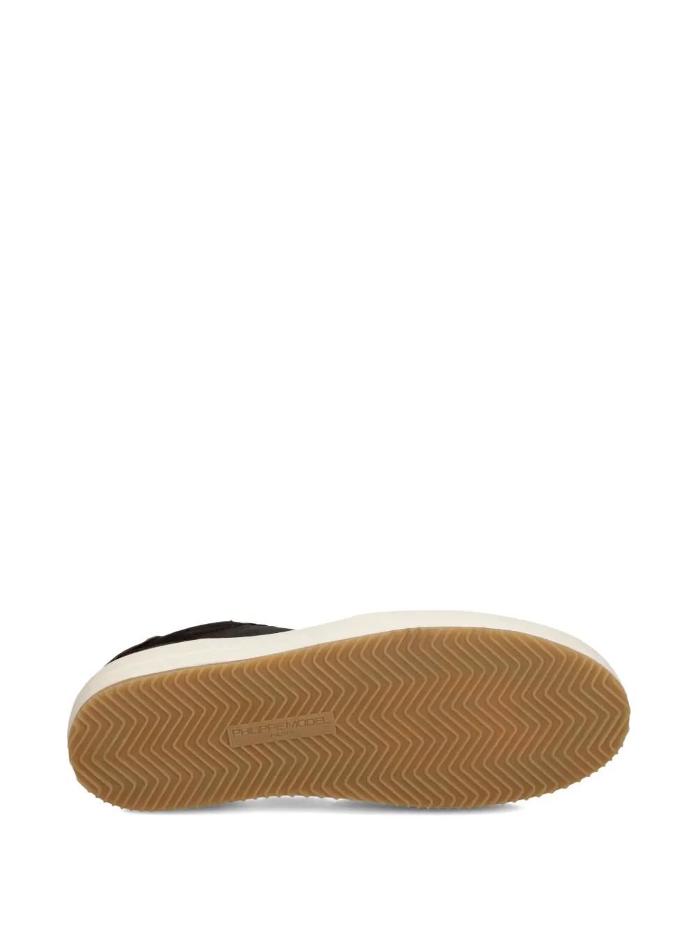 Philippe Model Paris leather low-top sneakers Brown