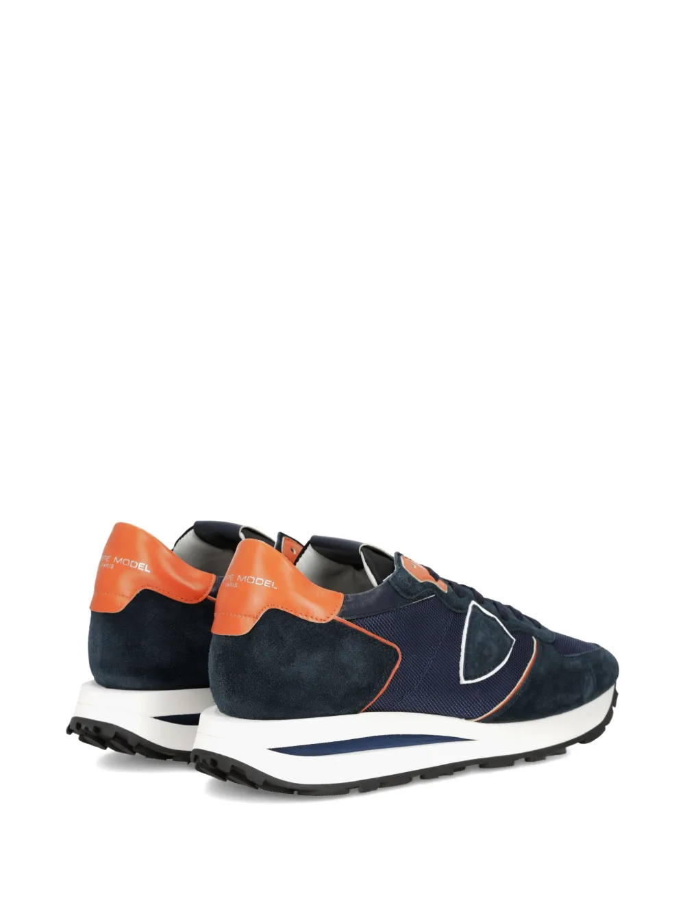 Philippe Model Paris panelled lace-up sneakers Black