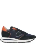 Philippe Model Paris panelled lace-up sneakers - Black