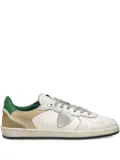 Philippe Model Paris Nice textured leather sneakers - White