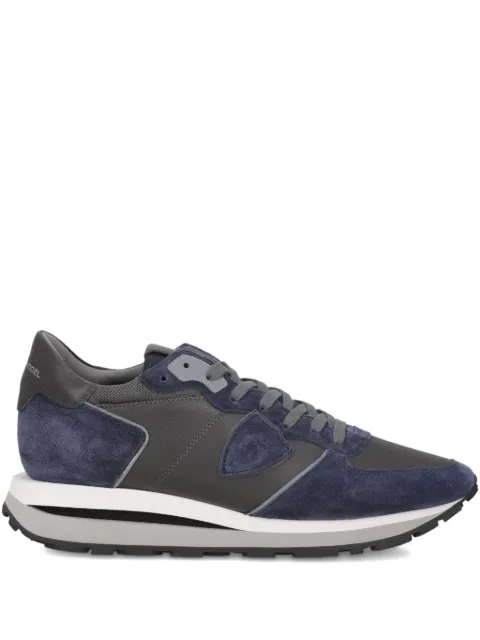 Philippe Model Paris Tropez Haute suede-panel sneakers