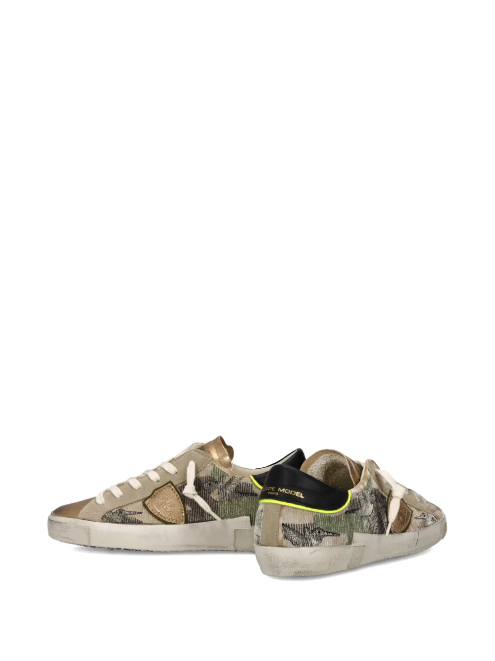 Philippe Model Paris PRSX Low sneakers Gold