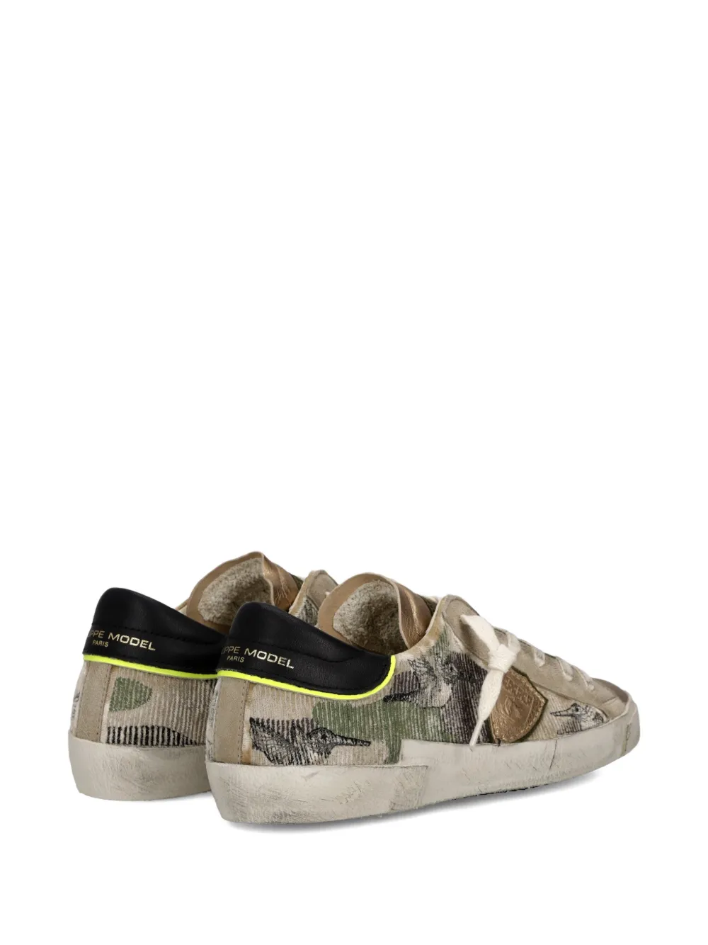 Philippe Model Paris PRSX Low sneakers Gold