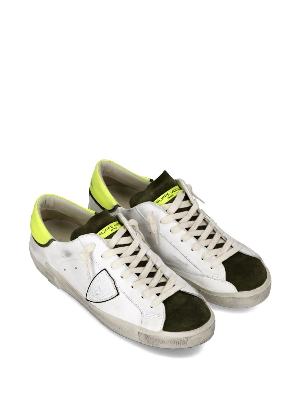Philippe Model Paris Sneakers met vlakken Wit