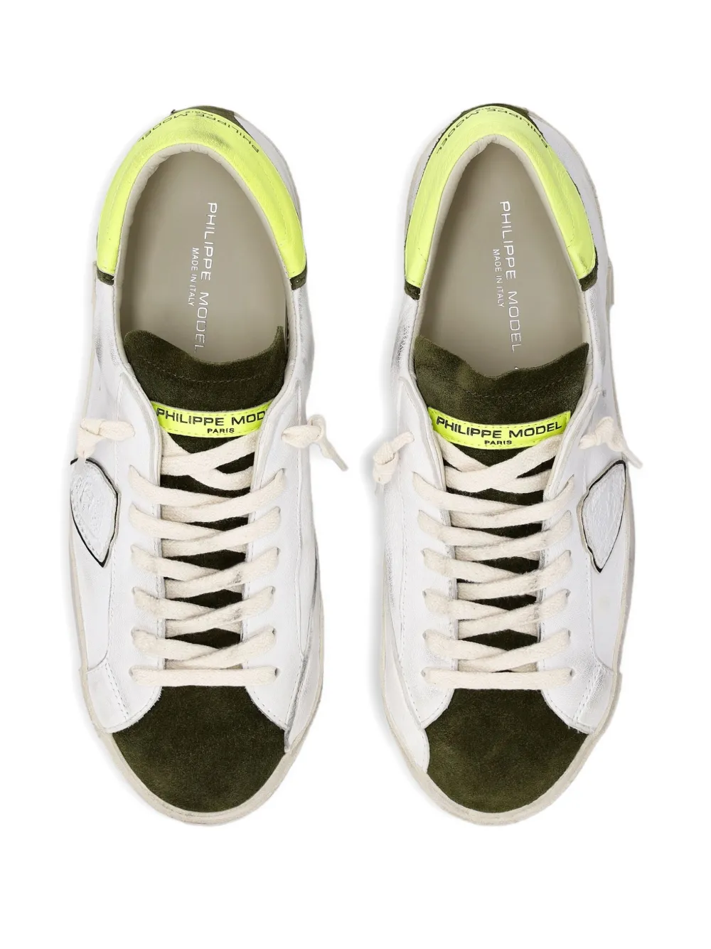 Philippe Model Paris Sneakers met vlakken Wit