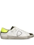 Philippe Model Paris panelled low-top sneakers - White