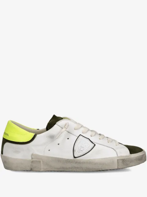 Philippe Model Paris panelled low-top sneakers