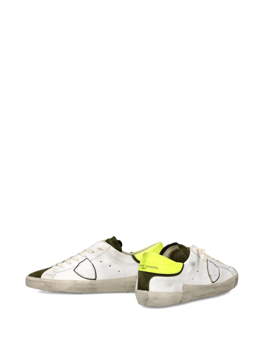 Philippe Model Paris Sneakers met vlakken Wit