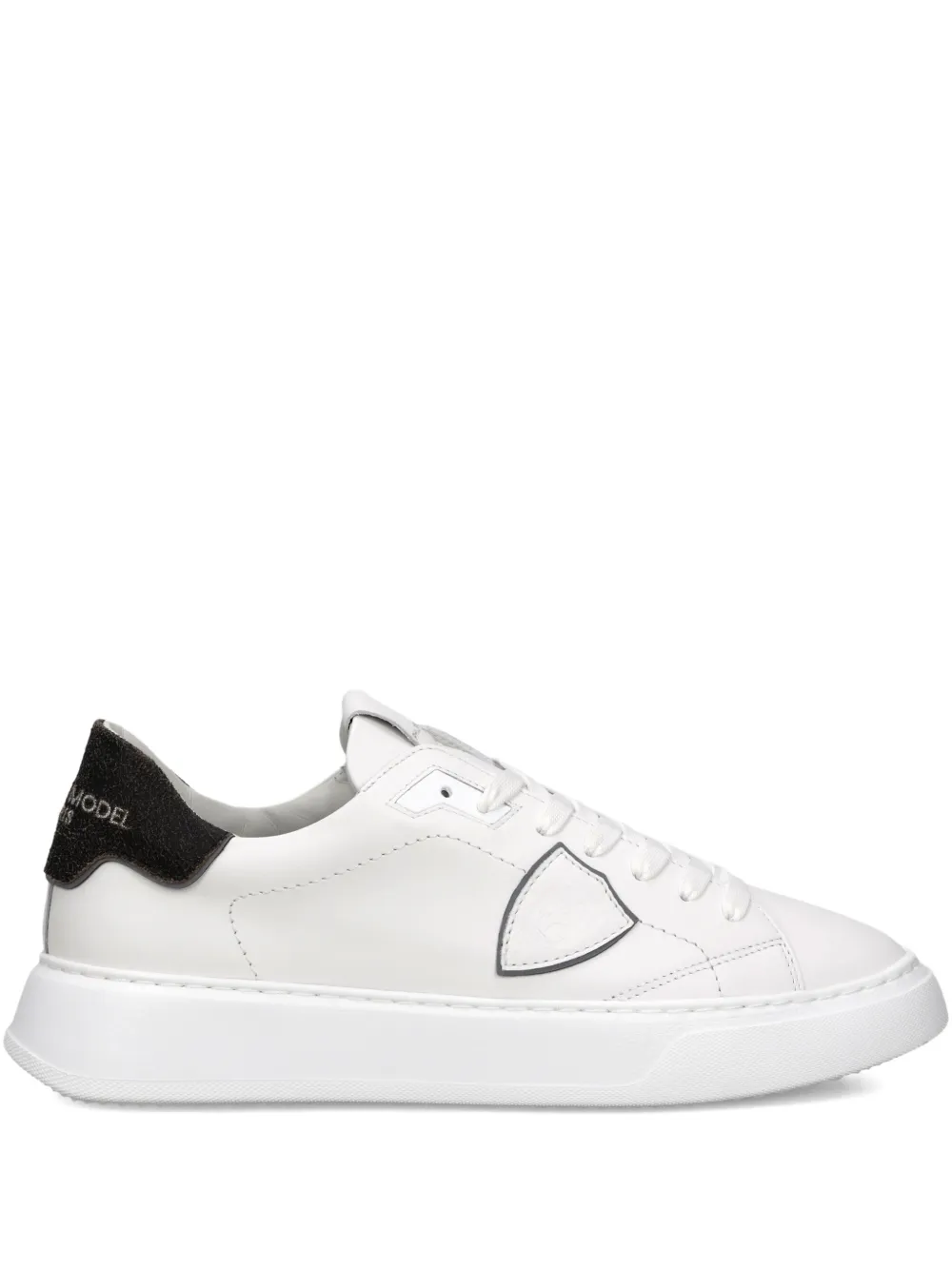 Philippe Model Paris leather lace-up sneakers White