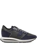 Philippe Model Paris suede-panelled sneakers - Blue