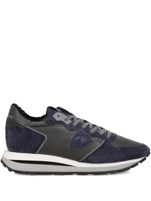 Philippe Model Paris suede-panelled sneakers