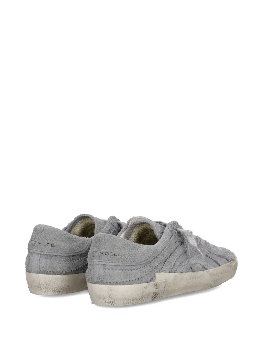Philippe Model Paris suede low-top sneakers Grey