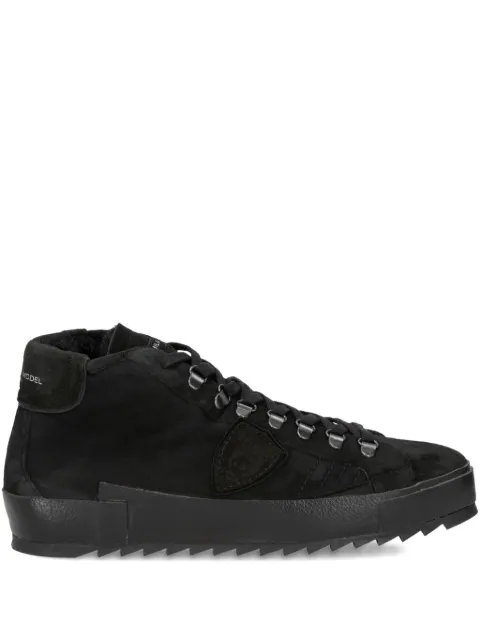 Philippe Model Paris high-top suede trainers