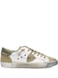Philippe Model Paris camouflage-panel leather sneakers - Neutrals